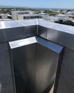 Stainless steel roof capping