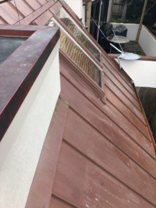 Standing Seam Roof Copper