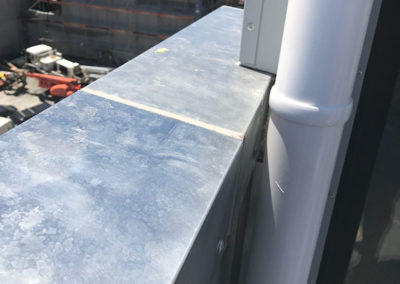 aluminium parapet cap flashing