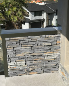 stone wall flashings