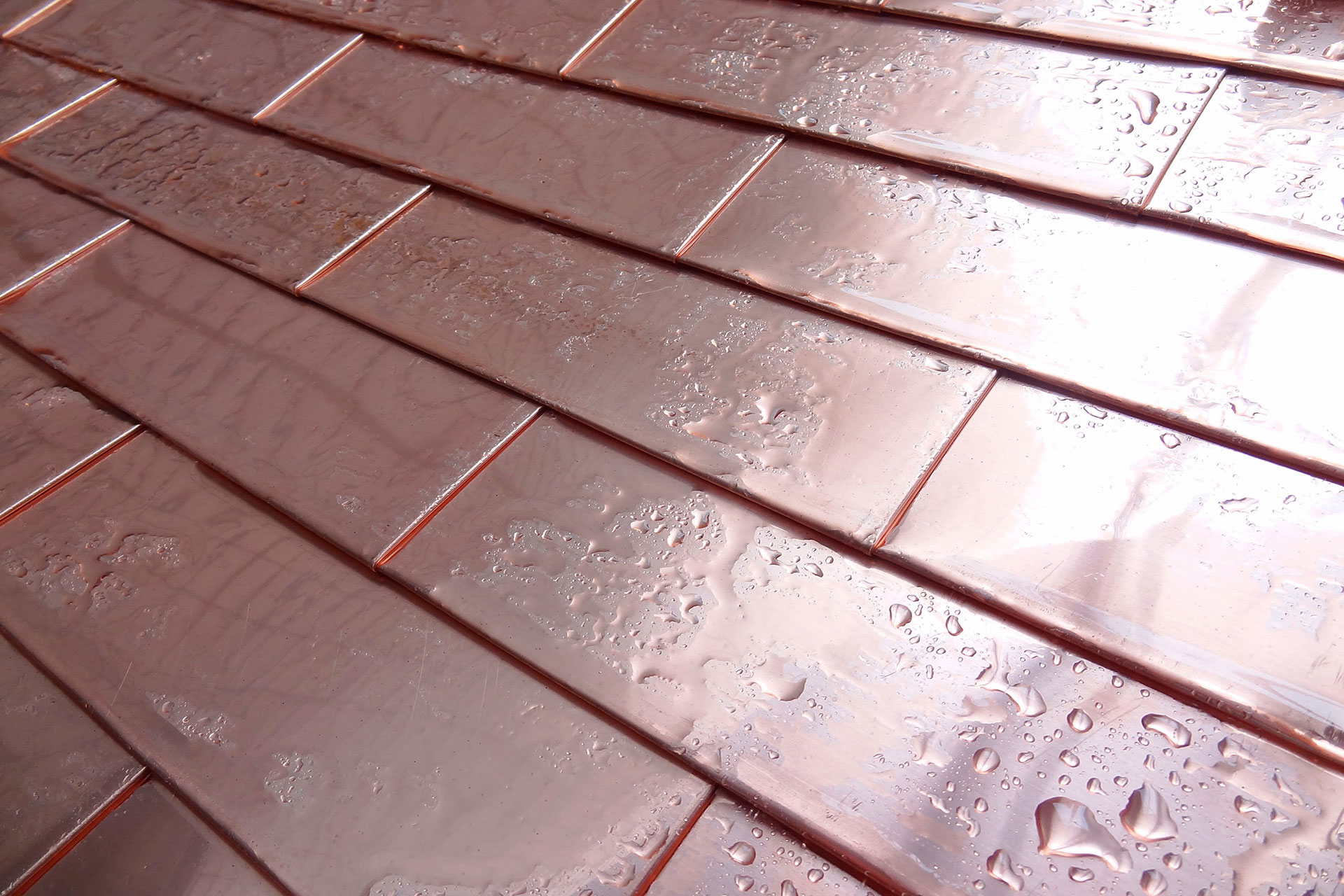 architectural copper roofing